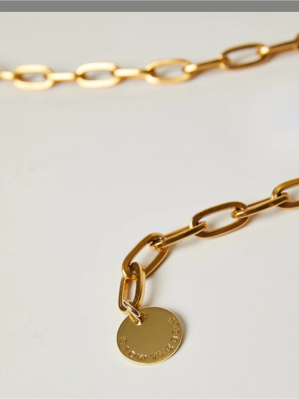 B-low the Belt Cora chain belt